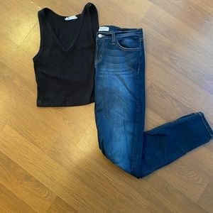 FLASH SALE 🇺🇸Size 9/29 Judy Blue Skinny Mid Rise Jeans